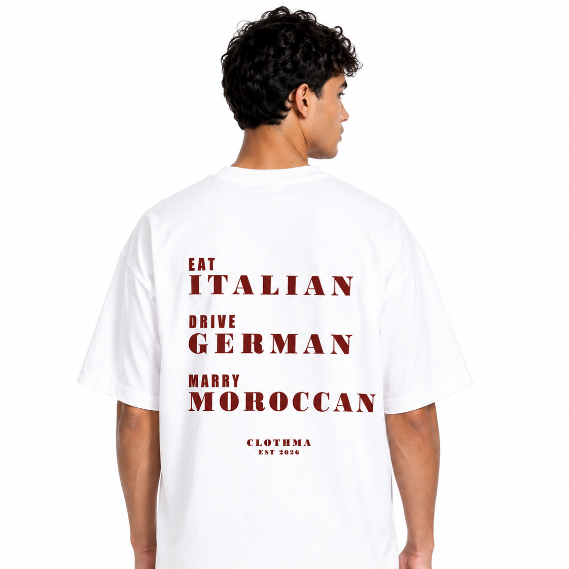 Eat Italian Drive German Marry Moroccan