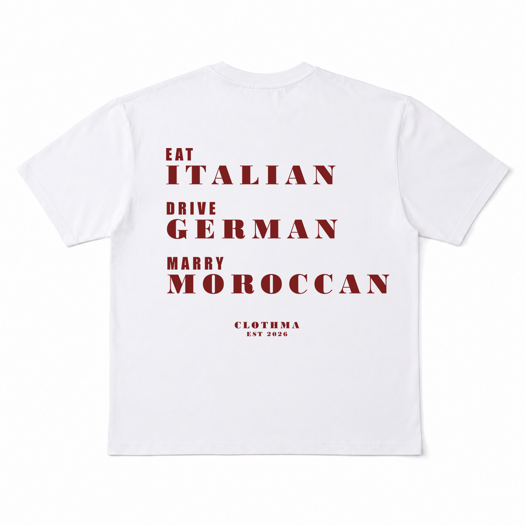 Eat Italian Drive German Marry Moroccan